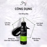  HA'SOL - Ủ da đầu Black Therapy Scalp Pack - Humic Acid (100g) 