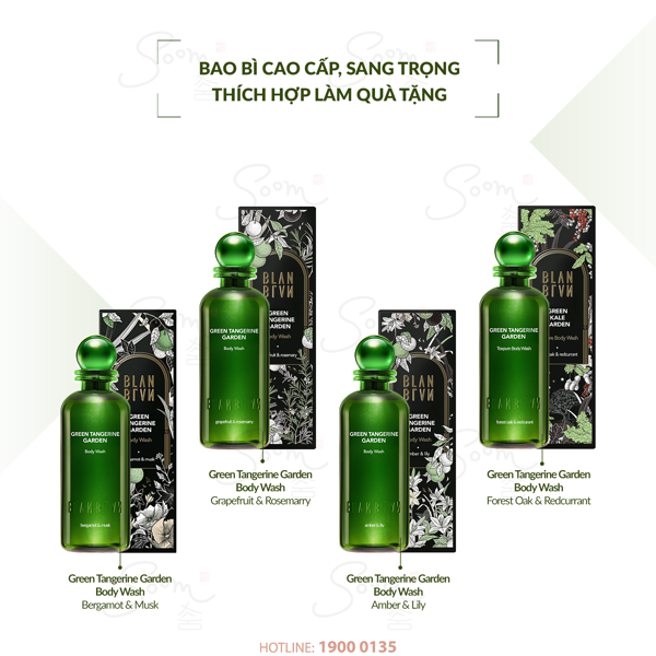  Sữa tắm tinh dầu Bergamot Musk - BLANBLVN - 200ml 