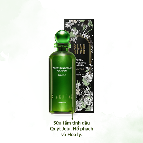  Sữa tắm tinh dầu Amber Lily - BLANBLVN - 200ml 