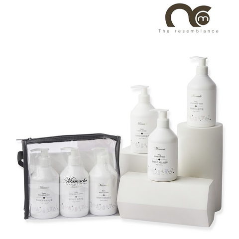  Bộ 3 sản phẩm 300gr - chăm sóc da Mamachi - kèm túi zip 