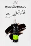  HA'SOL - Ủ da đầu Black Therapy Scalp Pack - Humic Acid (100g) 