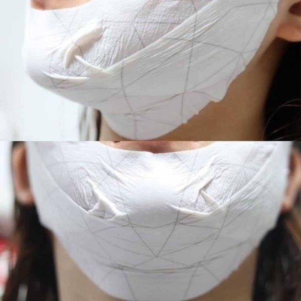  REJURAN - mặt nạ nâng cơ cho mặt & cổ . Perfect Healing V Tighter c-PDRN 0.2% 