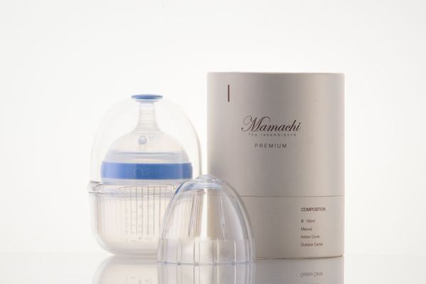  Bình sữa silicone Mamachi dòng Premium 160 ml- xanh blue 