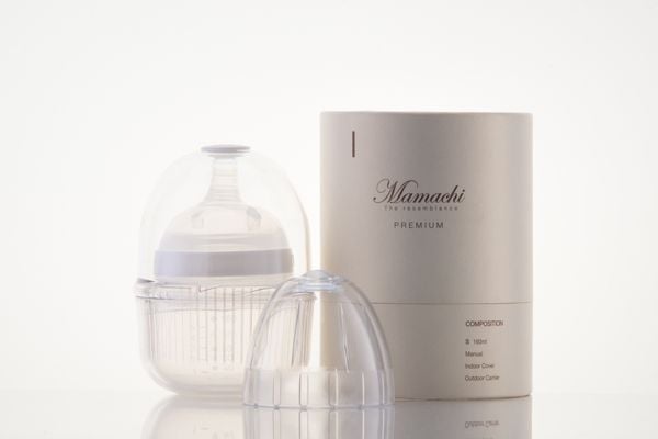  Bình sữa silicone Mamachi dòng Premium 160 ml- xanh blue 