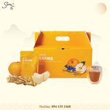  Nước ép cao tần lê & hoa cát cánh, hồng sâm (hộp 30 túi * 90ml) 