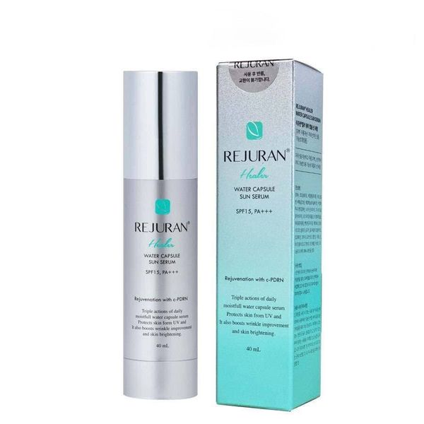  REJURAN - serum sáng da, chống nắng . Water Capsule Sun Serum SPF 15, PA+++ (40ml) 