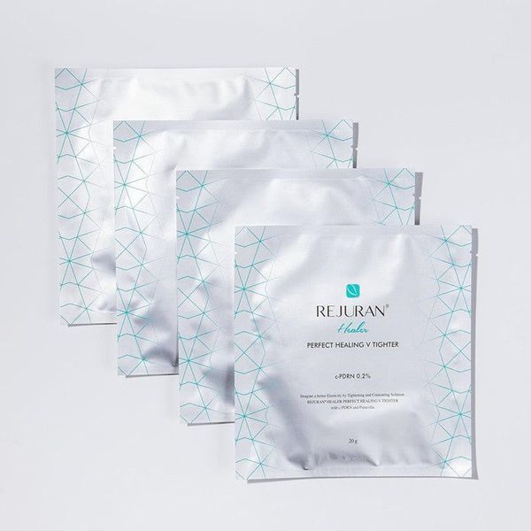  REJURAN - mặt nạ nâng cơ cho mặt & cổ . Perfect Healing V Tighter c-PDRN 0.2% 