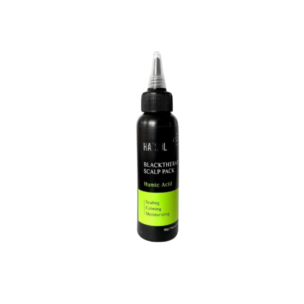  HA'SOL - Ủ da đầu Black Therapy Scalp Pack - Humic Acid (100g) 