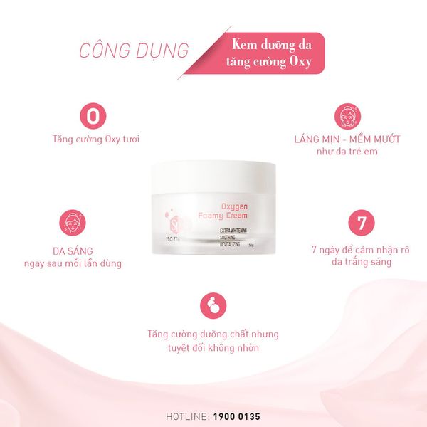  Kem dưỡng da tăng cường Oxy The SP Science 50g 