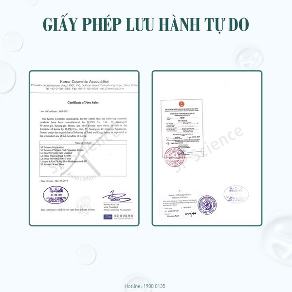  Gel cấp nước bạc hà Mint Water Drop The SP Science 50gr 