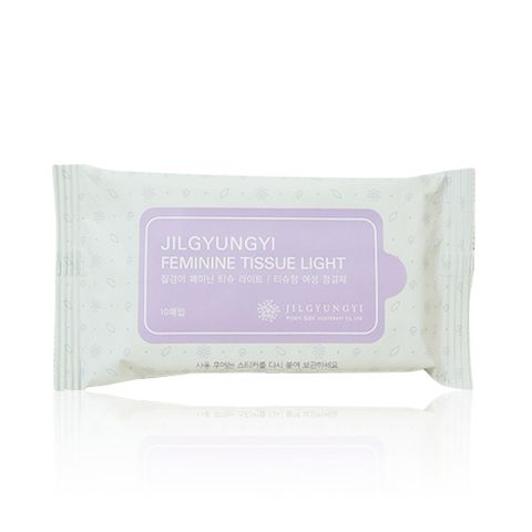  Khăn ướt sạch khuẩn, khử mùi vùng kín Jil Gyung Yi - 10 miếng 
