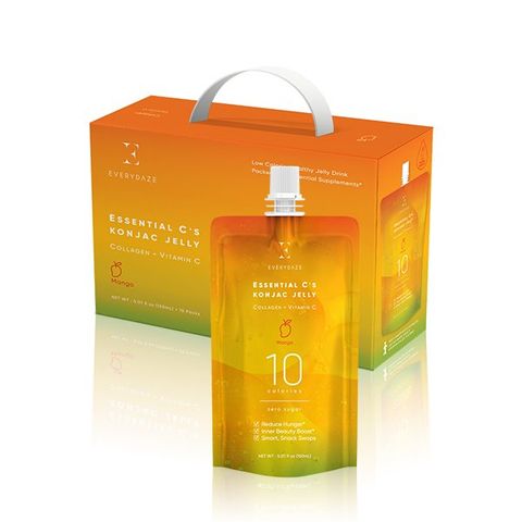  Thạch konjac vị Xoài 10 calories 0 sugar bổ sung collagen+ vitamin Everydaze 150 ml 
