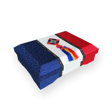  Hộp quà truyền thống Hàn Quốc ép giả gỗ - size M (39*27*10cm) 