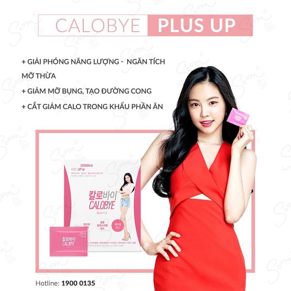  Thuốc đốt mỡ cắt calorie Calobye hồng (30 gói) 