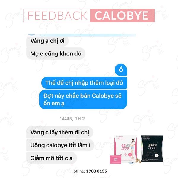  Thuốc đốt mỡ do stress, giảm TĐ chất Calobye đen (30 gói) 