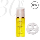  Menokin 30 Seconds Quick Bubble Mask_Bright: Mặt nạ 30 giây sáng da (95ml) 