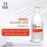  HA'SOL - Dầu gội Volume Hair Shampoo (MÀU CAM) - 500ml 