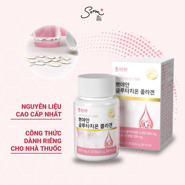  Viên uống Glutathione + Collagen (hàm lượng 800mg) 