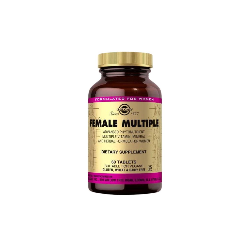  Vitamin cho nữ giới- Female Multiple- SOLGAR - 60 viên 