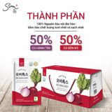  JISUNGFOOD - Nước ép cao tần OBTOX củ dền đỏ & hành tây đỏ 