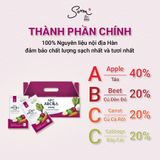  JISUNGFOOD - Nước ép cao tần ABC táo, củ dền đỏ, carrot, bắp cải 
