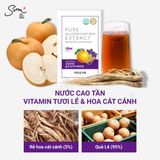 JISUNGFOOD - Nước ép cao tần lê & cây cát cánh nguyên chất 