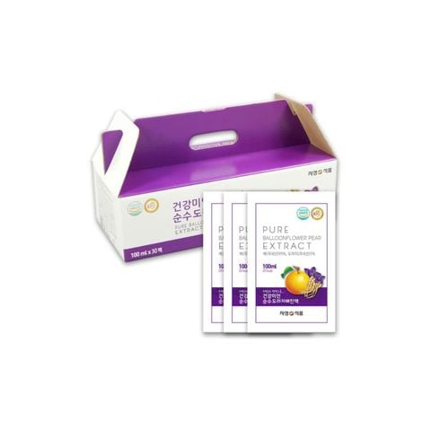  JISUNGFOOD - Nước ép cao tần lê & cây cát cánh nguyên chất 