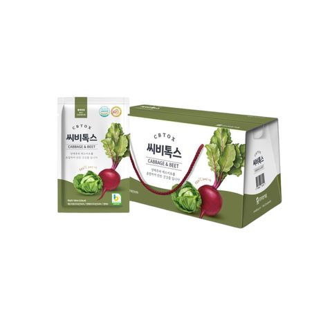  JISUNGFOOD - Nước ép cao tần CBTOX bắp cải & củ dền đỏ 