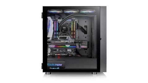 Vỏ case Thermaltake H570 TG ARGB Black