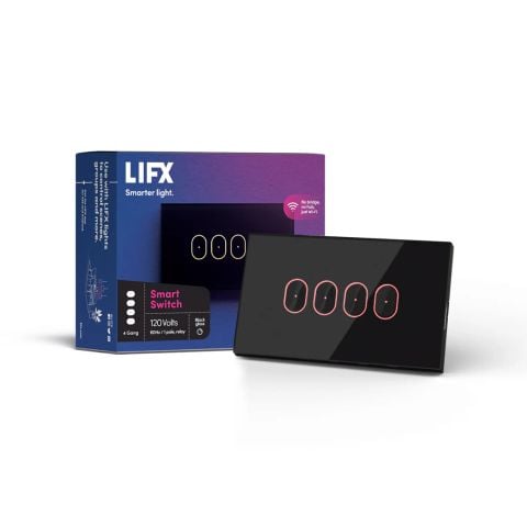 LIFX Smart Switch Black 4 Button
