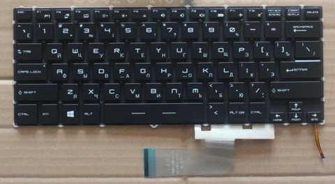 Bàn phím dùng cho laptop MSI GS40 LED