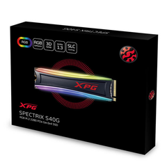 Ổ cứng SSD 256G Adata XPG Spectrix S40G M.2 NVMe PCIe Gen3x4 RGB