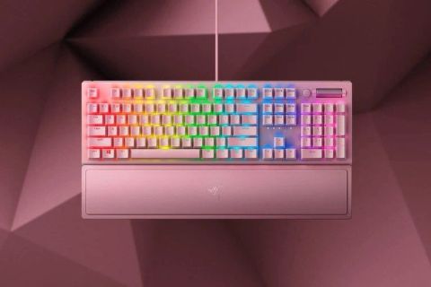 Bàn phím vi tính Razer BlackWidow V3 - Green Switch - Quartz Edition