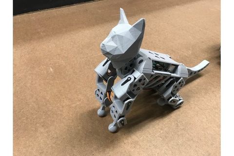 SmallKat: An open source robot cat