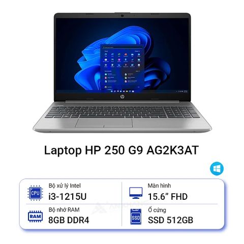 LAPTOP HP 250 G9 AG2K3AT