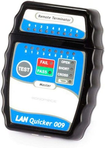 Thiết bị test mạng RJ45 Monoprice Quick Cable Tester