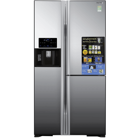 Tủ lạnh SBS 3 cánh HITACHI R-FM800GPGV2X (MIR)