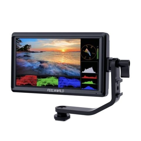 Màn hình trường máy ảnh DSLR 6 inch với Hỗ trợ lấy nét video dạng sóng LUTs