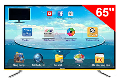 Smart Tivi Asanzo 65 inch 65SK900 cường lực
