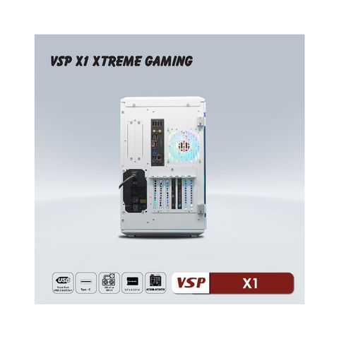 Vỏ Case VSP X1 EXTREME GAMING White