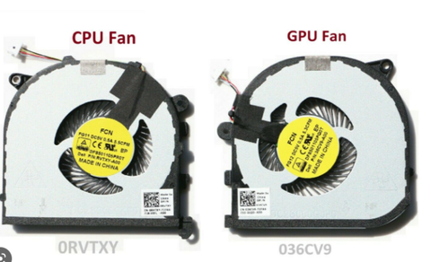 Quạt dùng cho laptop Dell 9550 M5510 Like New