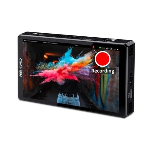 Màn hình ghi âm 6 inch Máy ảnh trường Máy ảnh DSLR USB2.0 Đầu ghi HDMI SDI