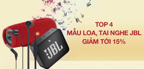 Quẩy tưng bừng cùng Halloween cùng 4 mẫu loa, tai nghe JBL giảm 15%