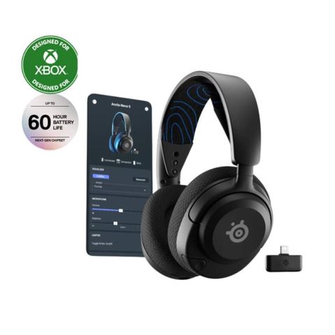 Tai nghe SteelSeries Arctis Nova 5 Wireless (Series XBOX) | Black