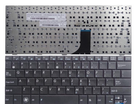 Bàn phím dùng cho laptop Asus 1005HA đen
