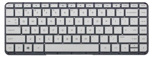 Bàn phím dùng cho laptop HP 13C trắng