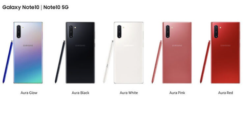 Nắp lưng điện thoại Samsung Note 10