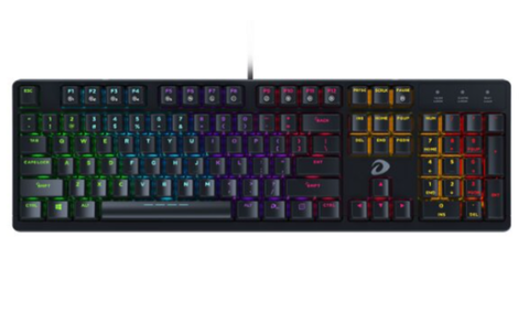 Bàn phím cơ Dare-U EK1280s Black-Red Switch TK531U08605G