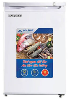 TỦ ĐÔNG ĐỨNG HÒA PHÁT 106 LÍT