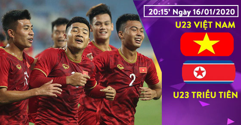 Lịch thi đấu đội tuyển U23 Việt Nam lại VCK U23 Châu Á 2020